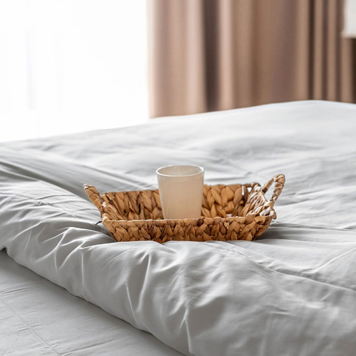 Intrecci Home Lenzuolo con Angoli, Lenzuolo Sotto in Raso di Puro Cotone Satin,Made in Italy, Morbidezza Suprema, Elegante e Confortevole, Tinta Unita