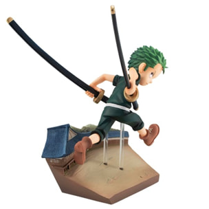 One Piece Gem Zoro Run Run Run Statua Statua Megahouse