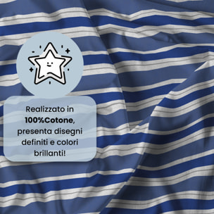 PARURE COPRIPIUMINO IDA, 100% Cotone - CRONO