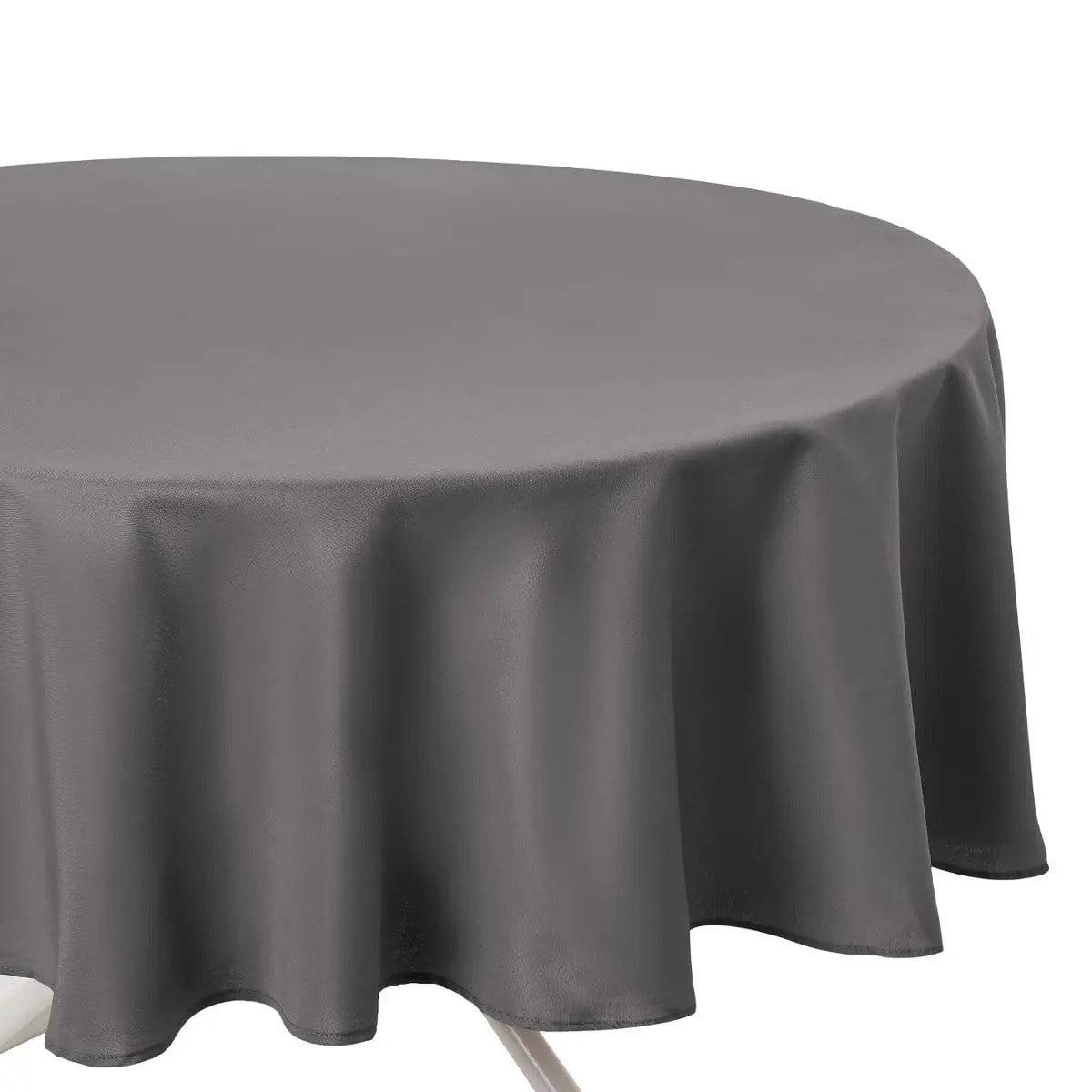 Nappe anti-tâche gris D180cm