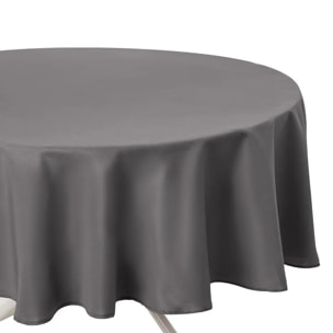 Nappe anti-tâche gris D180cm
