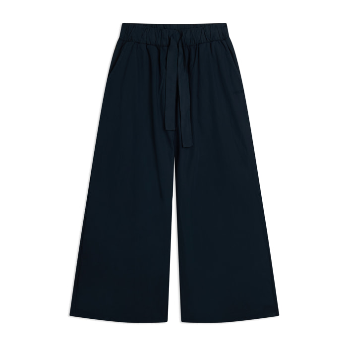 Pantaloni sportivi wide leg da donna in cotone stretch