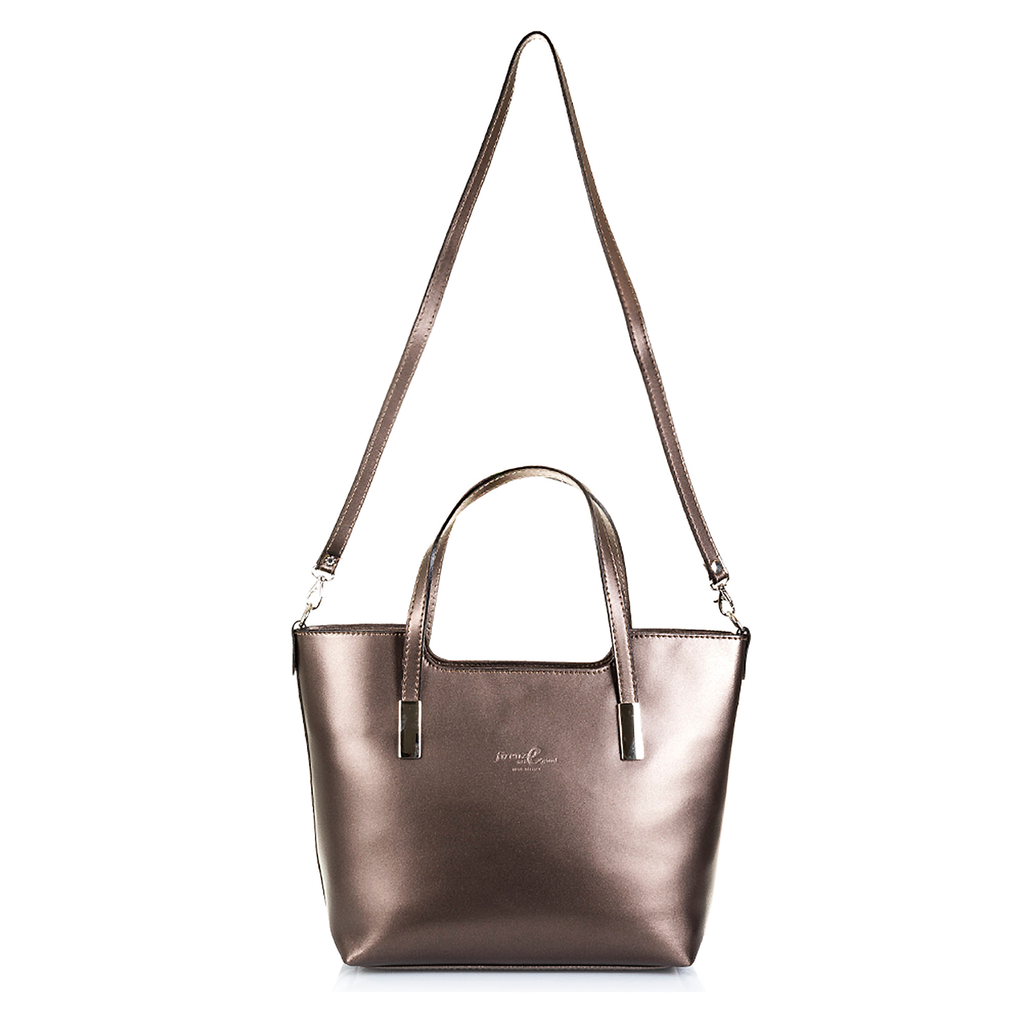 Filippa Borsa tote Donna.Pelle autentica Ruga