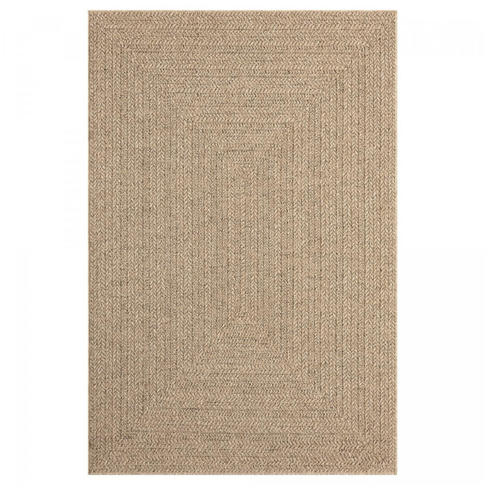 Tapis extérieur intérieur NOLAM aspect jute ton sur ton