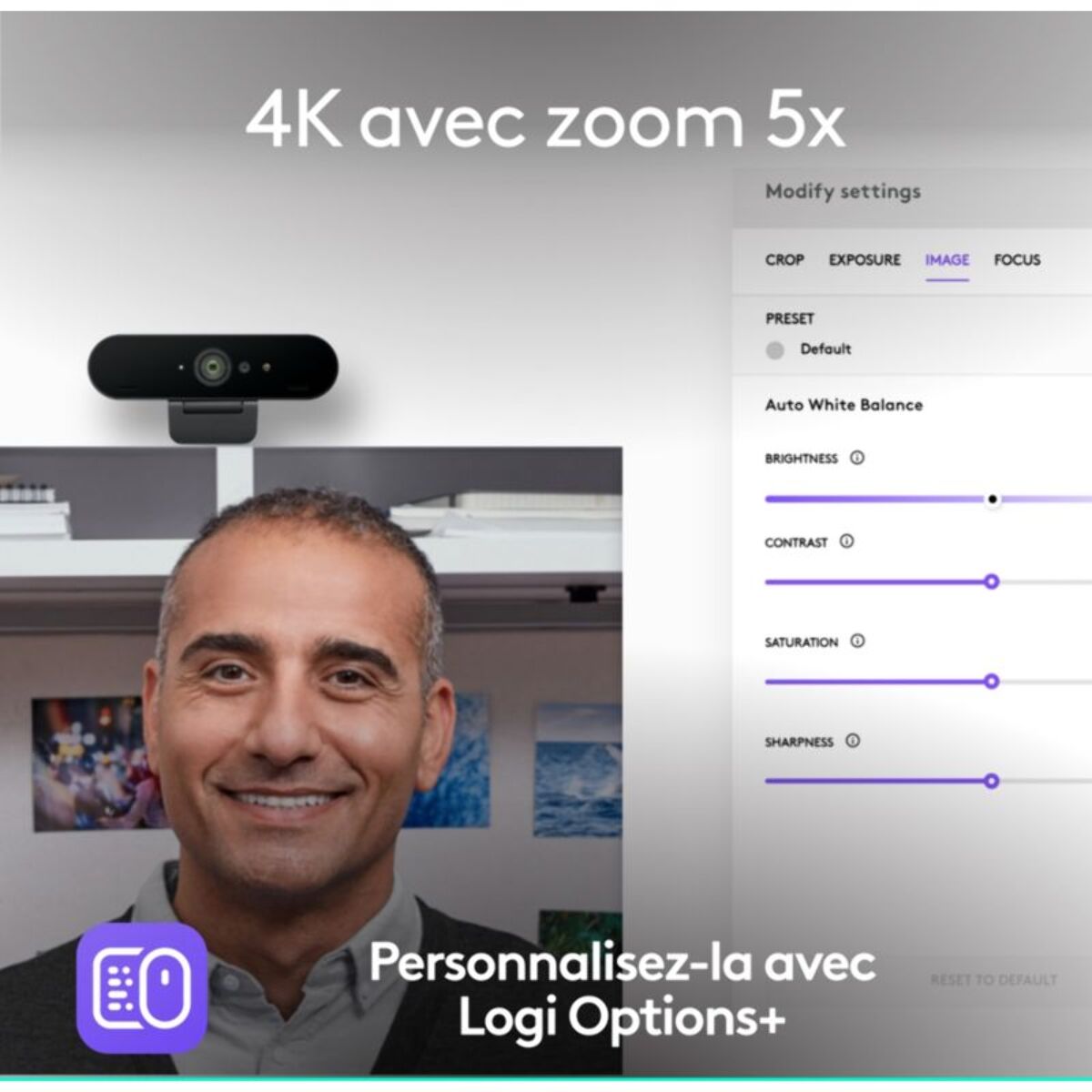 Webcam LOGITECH BRIO 4K GRAPHITE