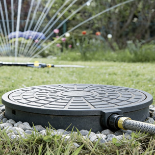 Bomba sumergible 370 W, caudal 20 L/min, altura máxima 50 m para aguas limpias - GREENCUT