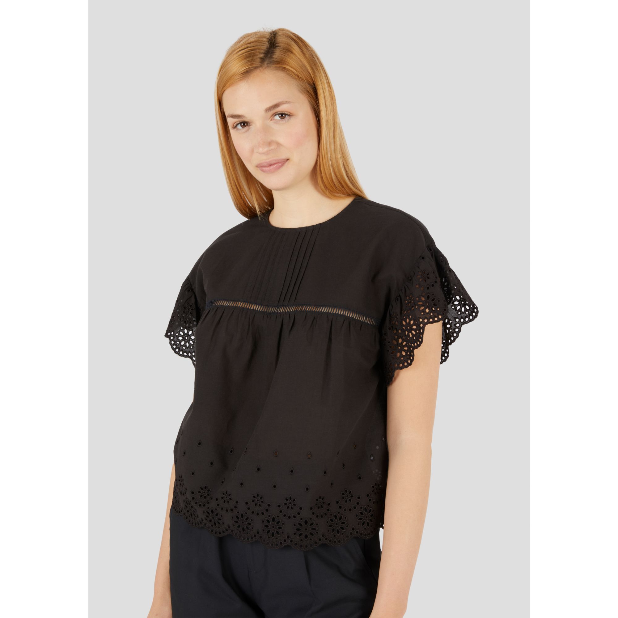 BLUSA NERO CONBIPEL