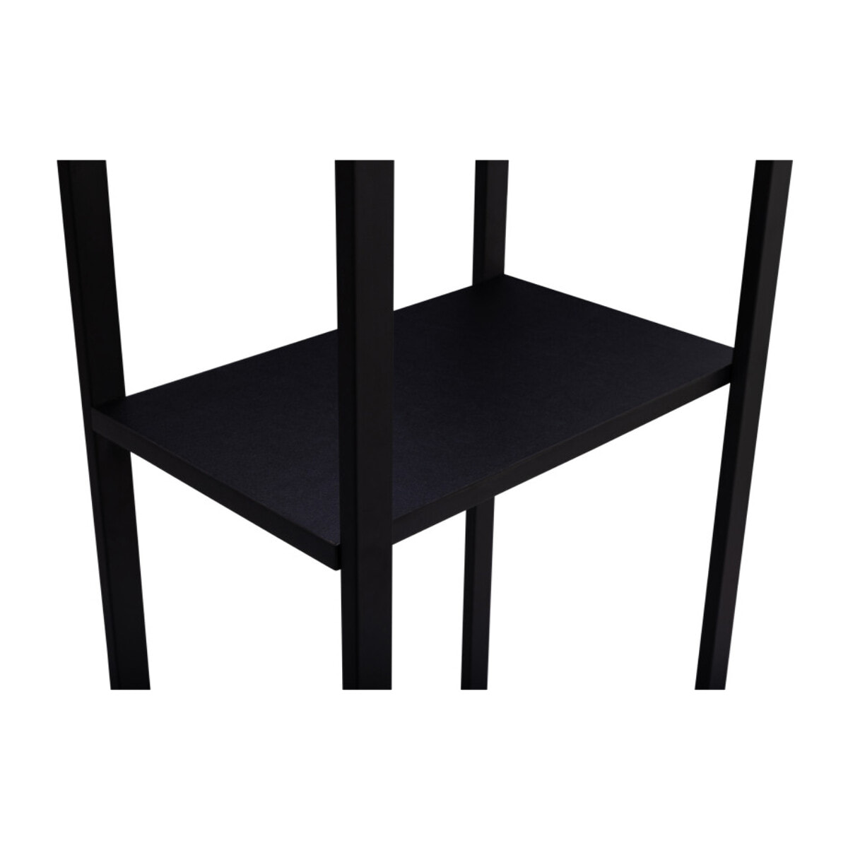 Range bûches vertical avec étagères 170cm