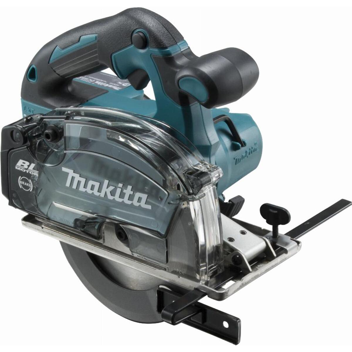 Scie circulaire à métaux 18 V LXT Ø 150 mm MAKITA - avec 2 batteries 18 V 5Ah - chargeur - MakPac- DCS553RTJ