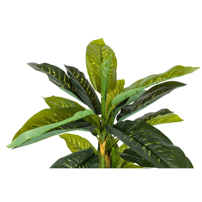 Planta Artificial Dieffenbachia Amoena Con Maceta 65x65x135 Cm