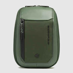 Piquadro Borsello uomo porta iPad®mini in tessuto riciclato