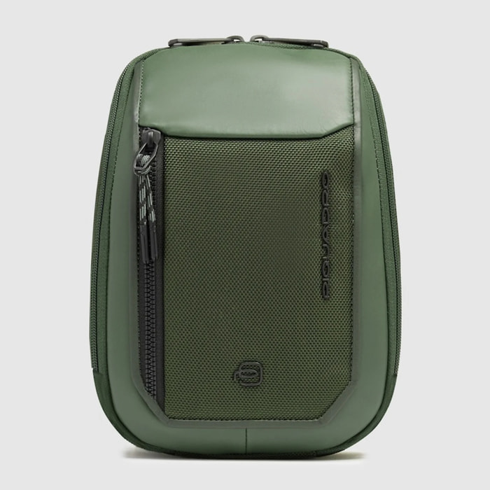 Piquadro Borsello uomo porta iPad®mini in tessuto riciclato