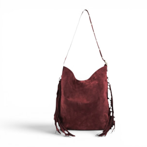 Bolso de hombro Cheval Firenze Rose Burdeos