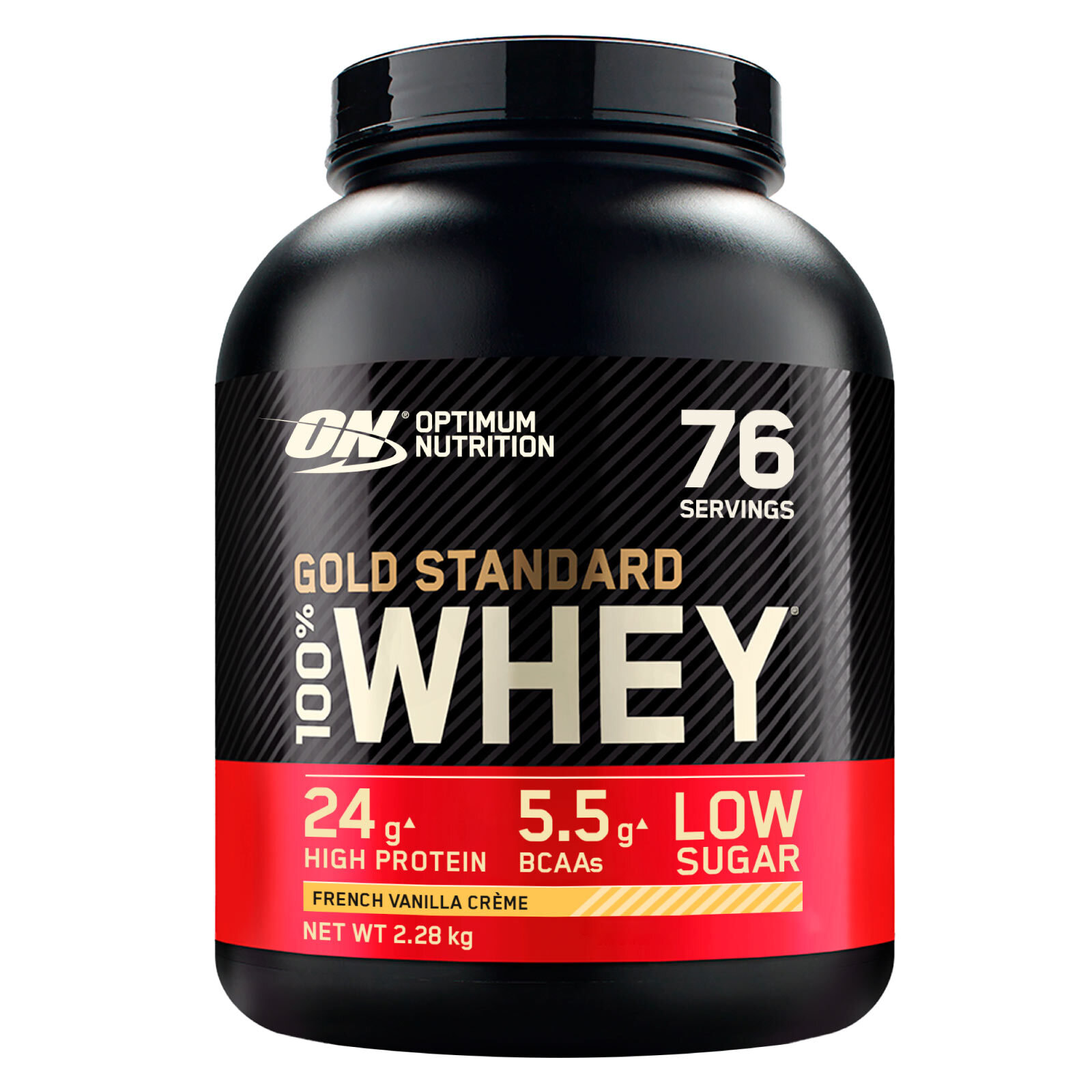 Gold Standard 100% Whey Proteine Isolate in Polvere con Aminoacidi Vaniglia Francese - Barattolo da 2,28kg