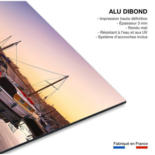 Tableau, le vieux port Tableau alu Dibond