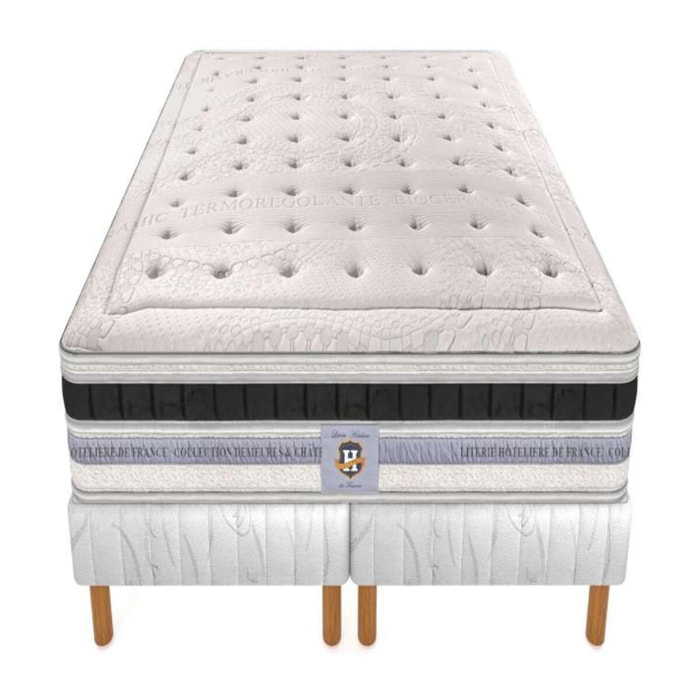Ensemble Versailles - matelas 2 places + 2 sommiers