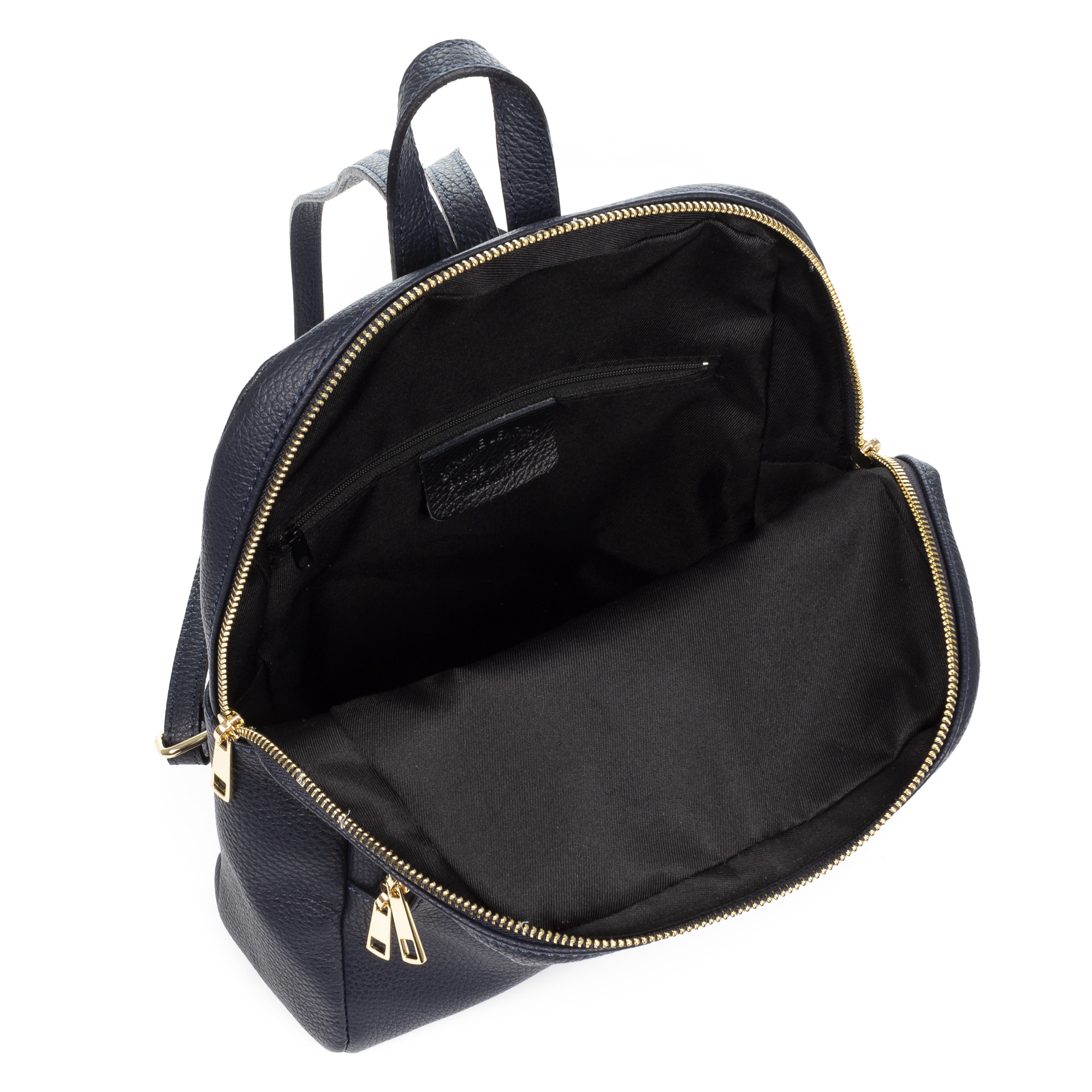 Monastier Bolso mochila Mujer. Piel auténtica Dollaro.