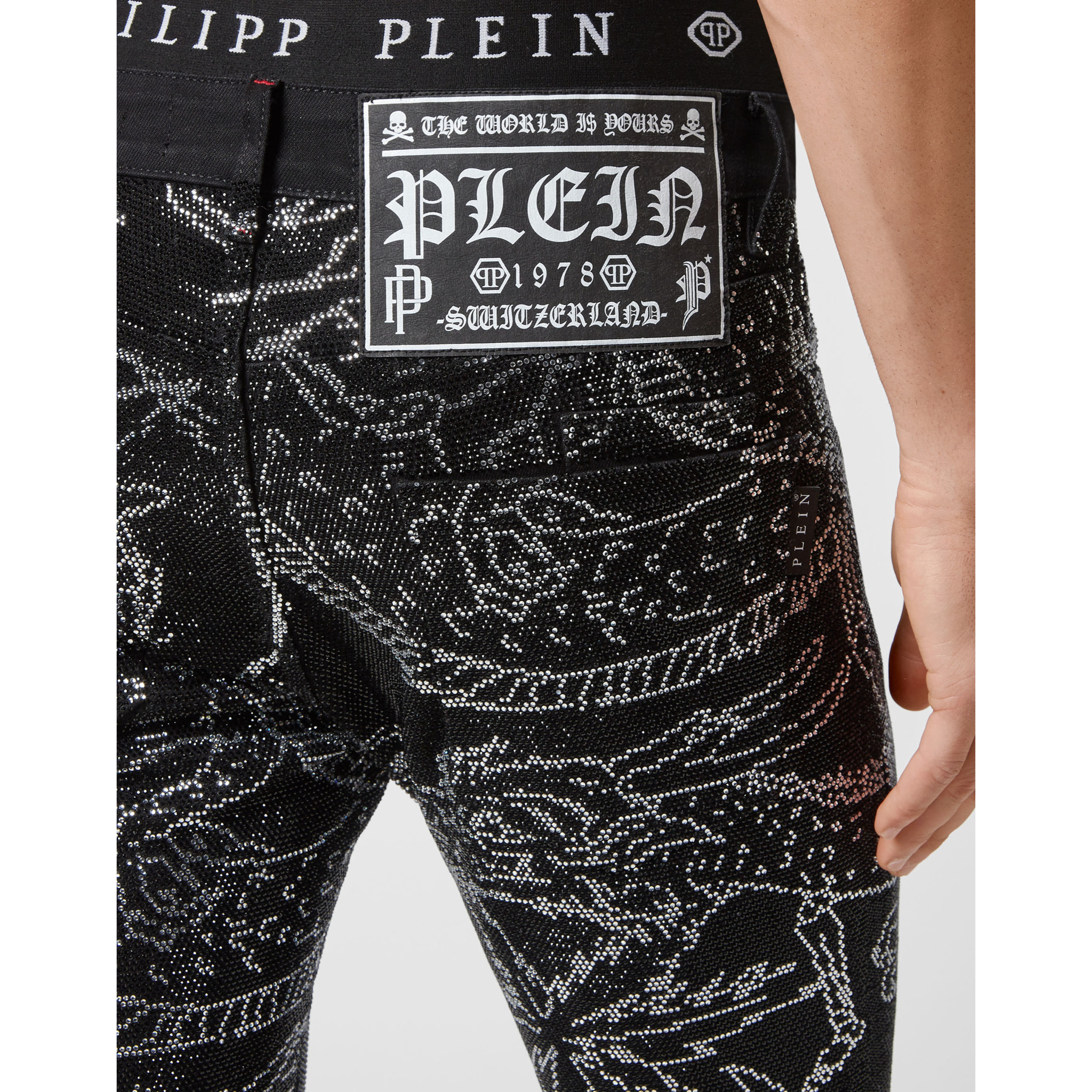 PHILIPP PLEIN Jeans taglio straight TATTOO
