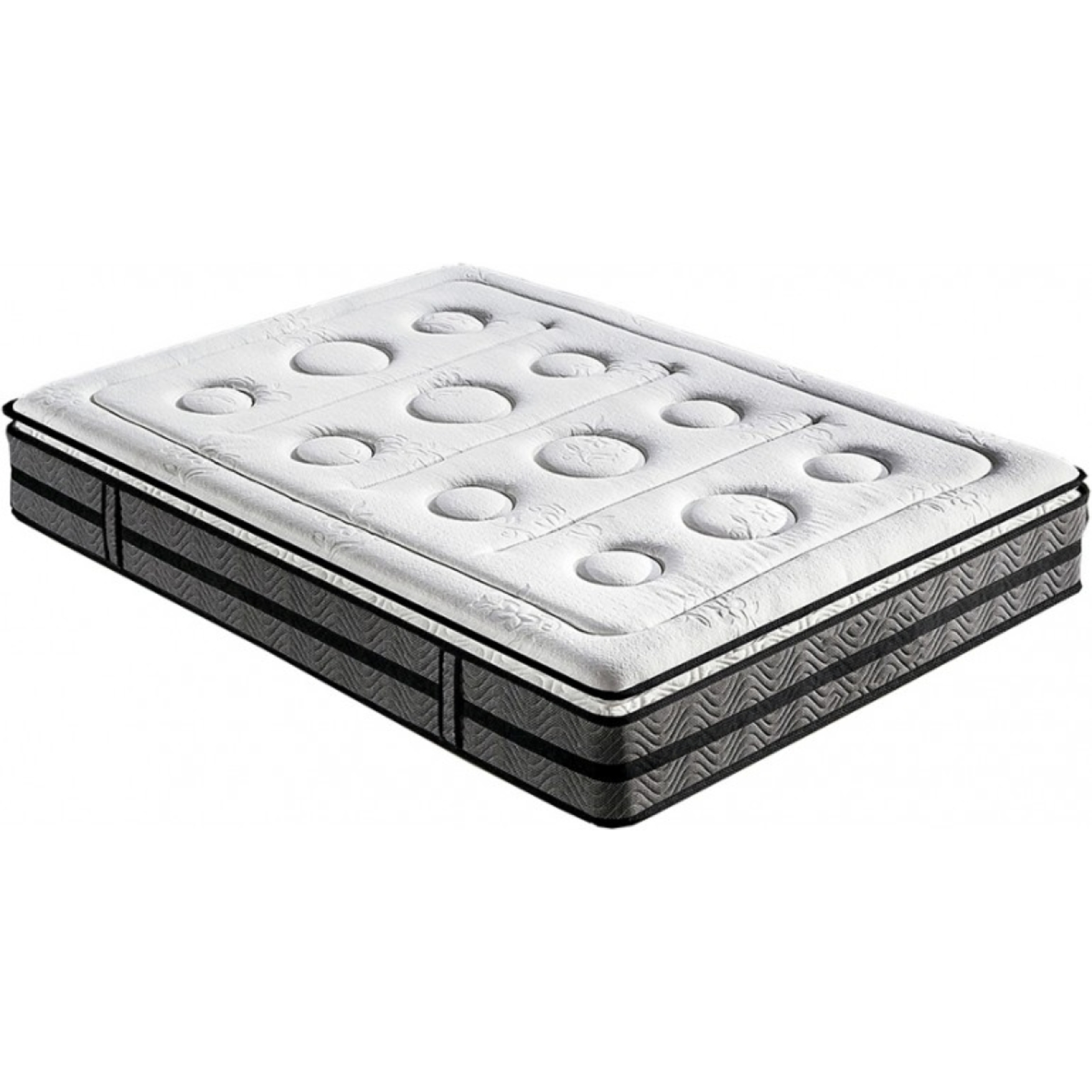 Matelas à ressorts ensachés 140x190 cm mi-ferme - PREMIUM