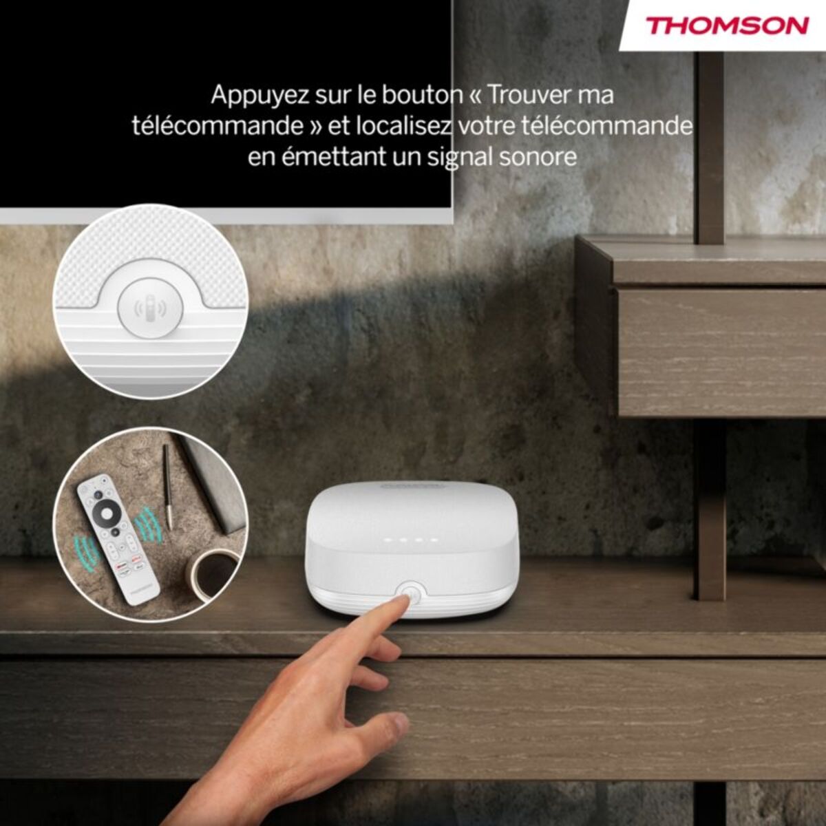 Passerelle multimédia THOMSON 270W Box 4K Plus avec Google TV