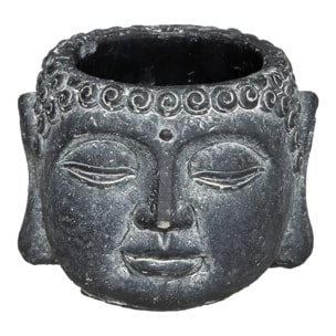 Pot "Bouddha" - ciment - H9 cm