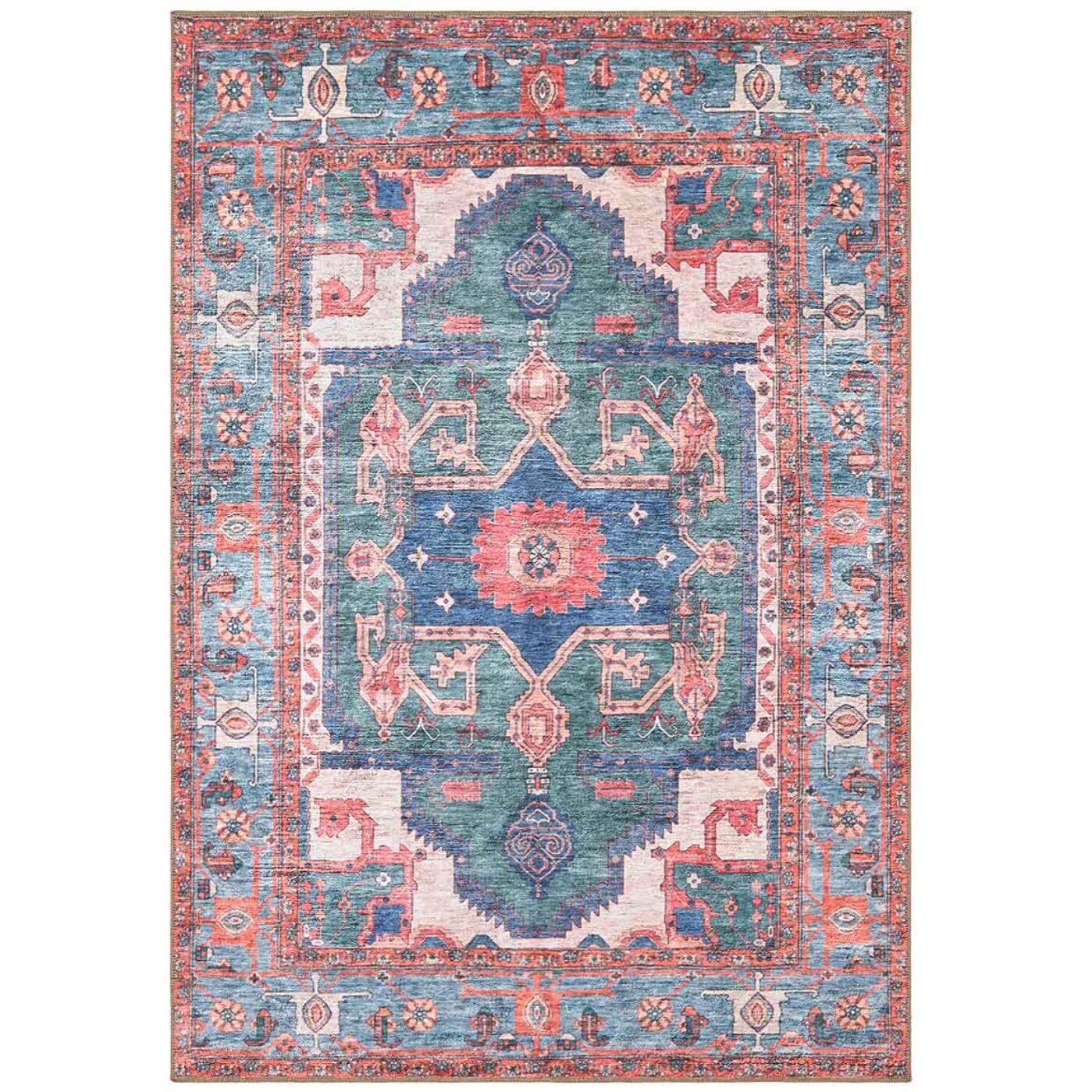 Tappeto Orientale Persiano Verde