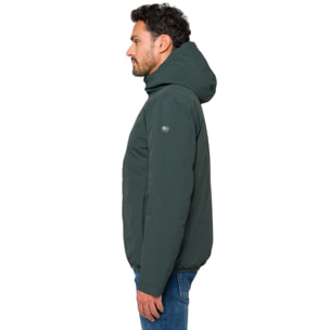 Giacca HAVELOK imbottita impermeabile verde scuro