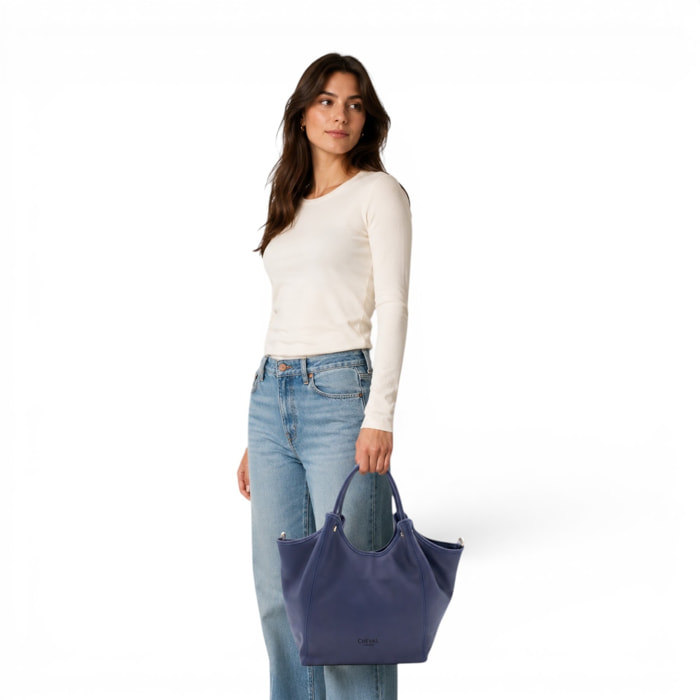 Borsa a Mano Cheval Firenze Karina Blu Scuro