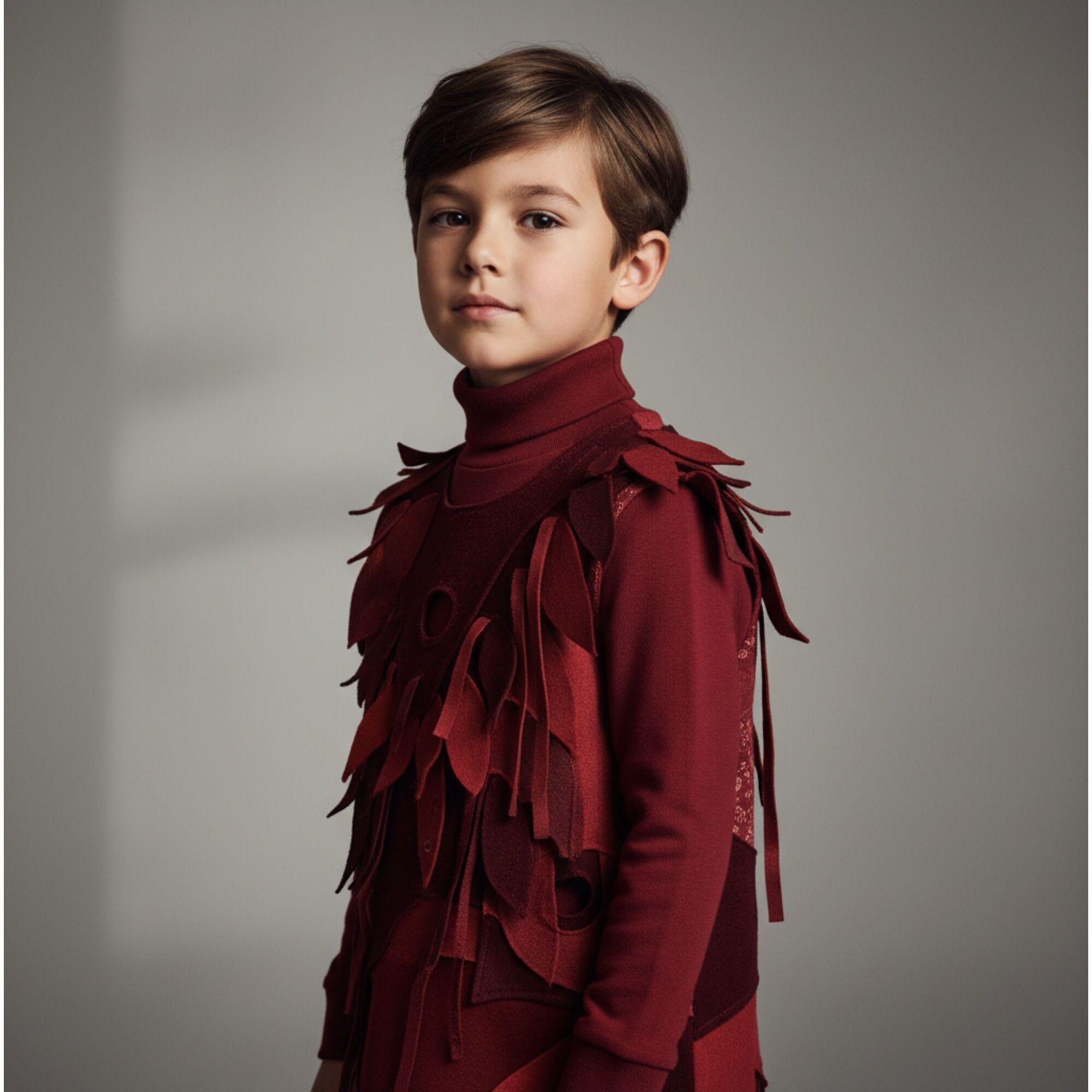 Semicisne Niño Perch.- C. Perkins Burdeos Talla 12