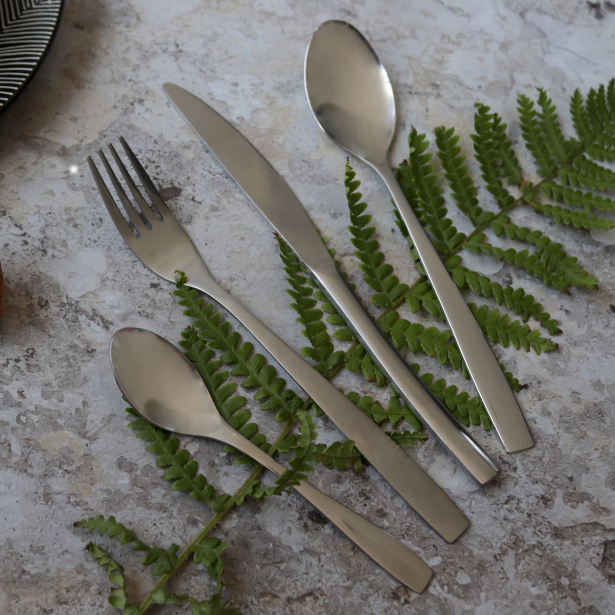 Ménagère 24 pièces en acier inoxydable LIMA