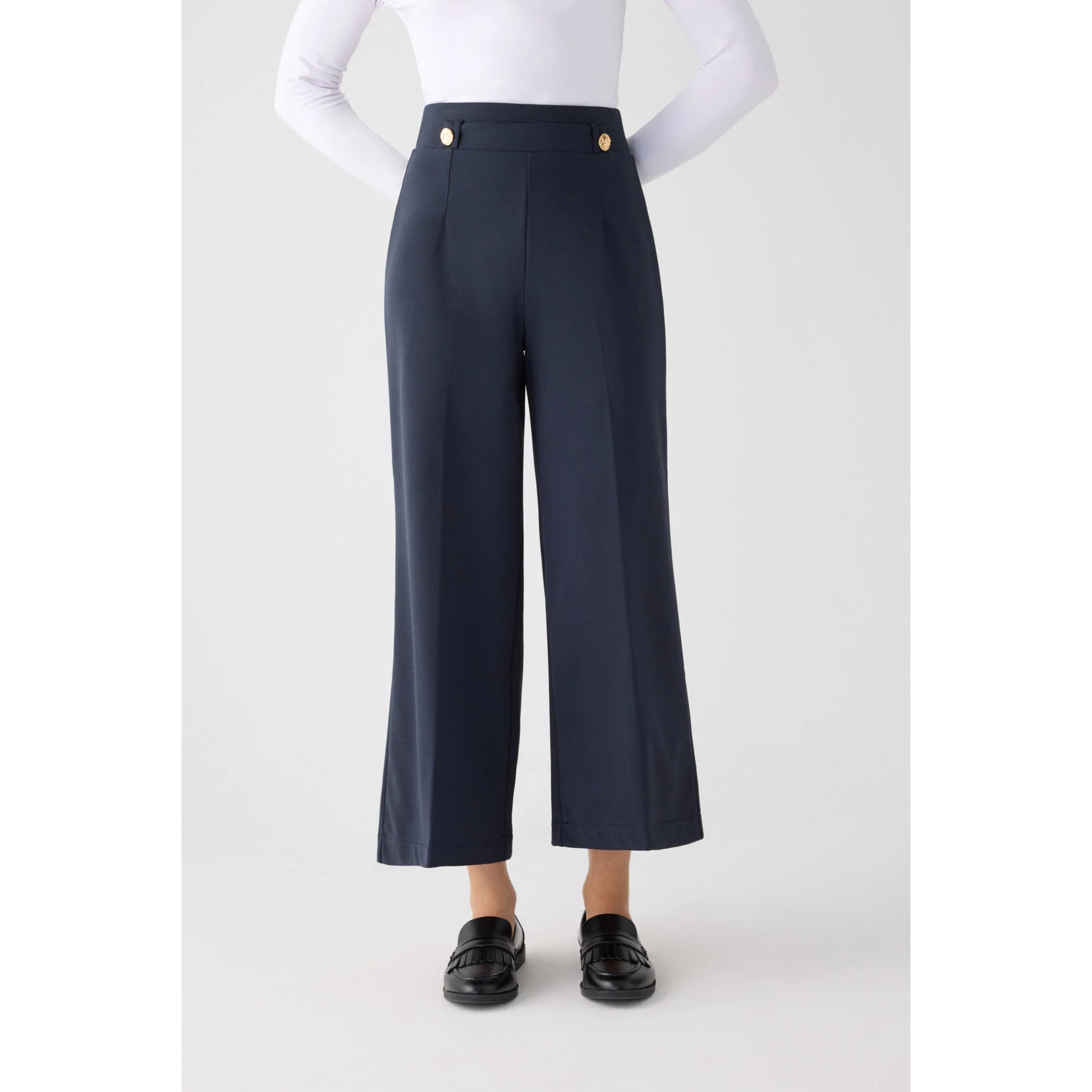 Pantalone comfort larghi