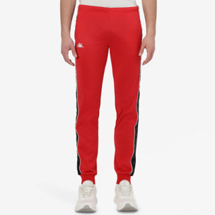 Kappa - Pantaloni Donna Rosso - 222 Banda Wrastoria Slim