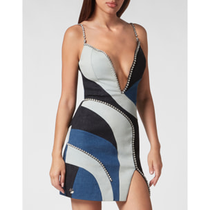 PHILIPP PLEIN Vestido vaquero