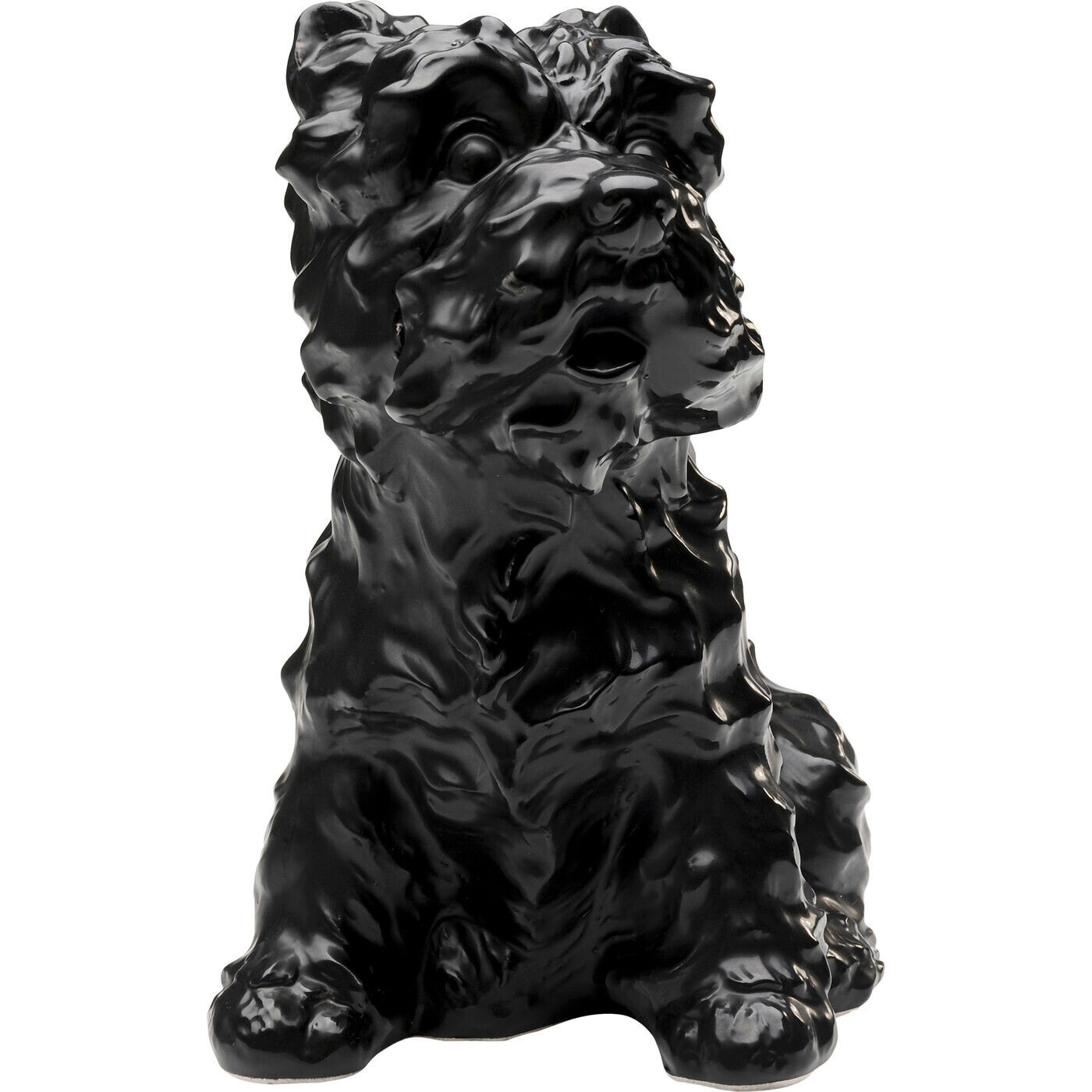 Tirelire Fox Terrier noir Kare Design