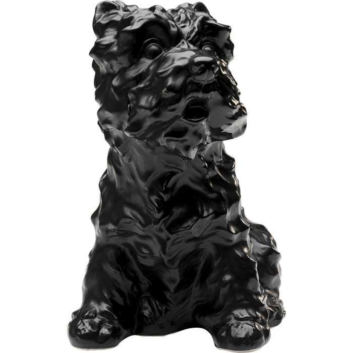 Tirelire Fox Terrier noir Kare Design