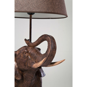 Lampe Éléphant marron Kare Design