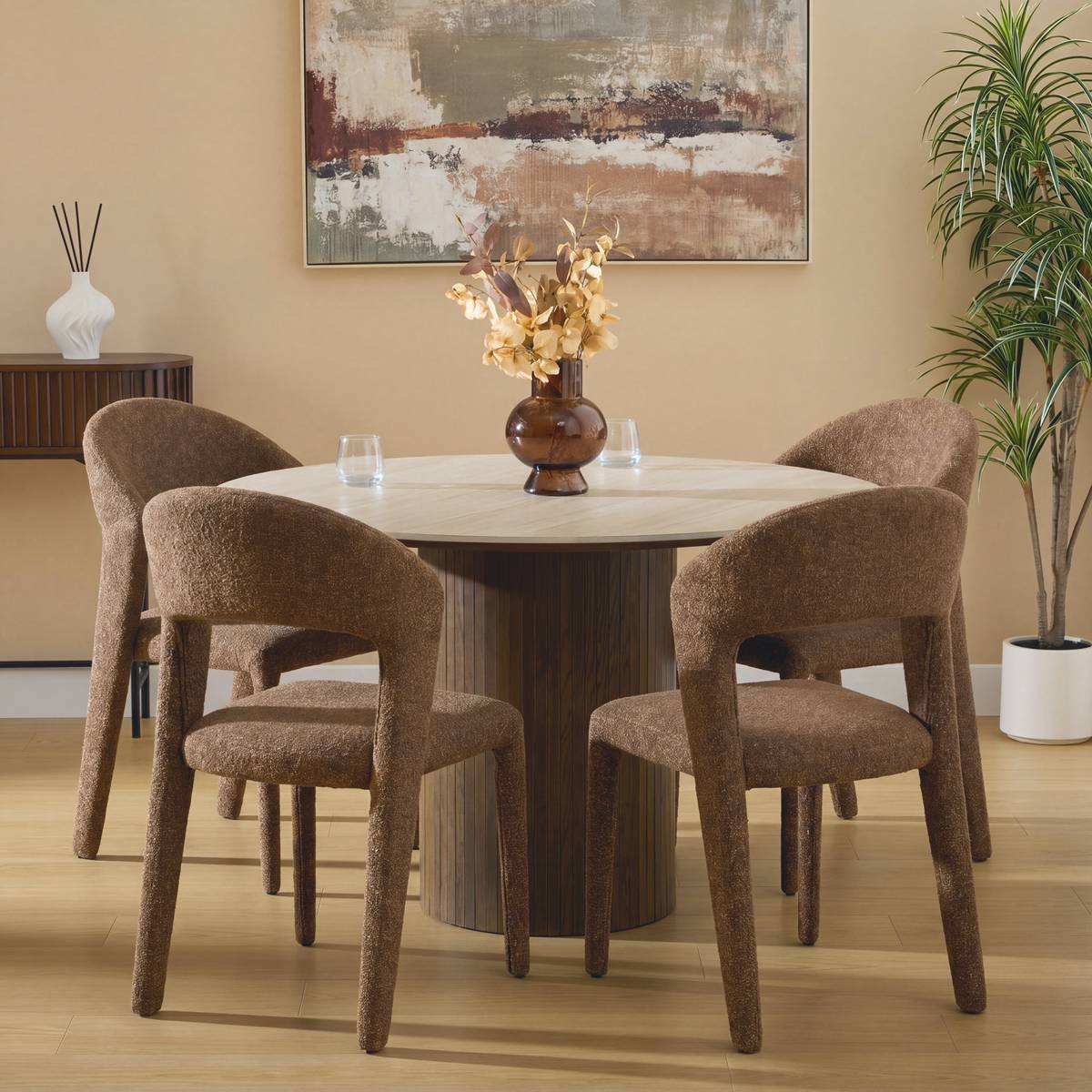 Lot de 2 Chaise Almée H.88cm ambre