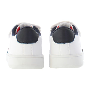 Sneakers U.S. Polo Assn. bianco-blu navy