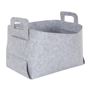 Lot De 3 Rangements En Feutre Pliables