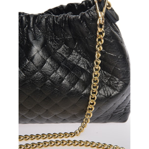 Borsa a spalla Anna Luchini Nero
