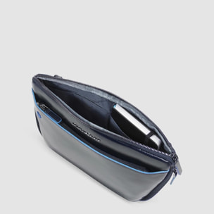 Piquadro Marsupio piatto espandibile in pelle con attacchi tracolla riposizionabili e tasca per AirPods®