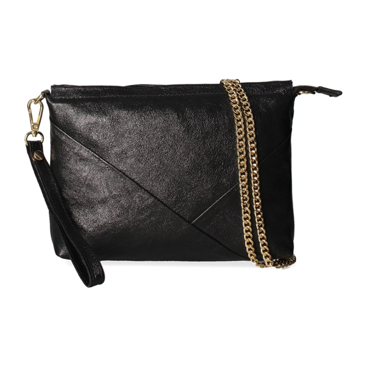 Pochette da donna - Modello Astra - Vera pelle - 27.0 x 19.0 x 2.0 cm