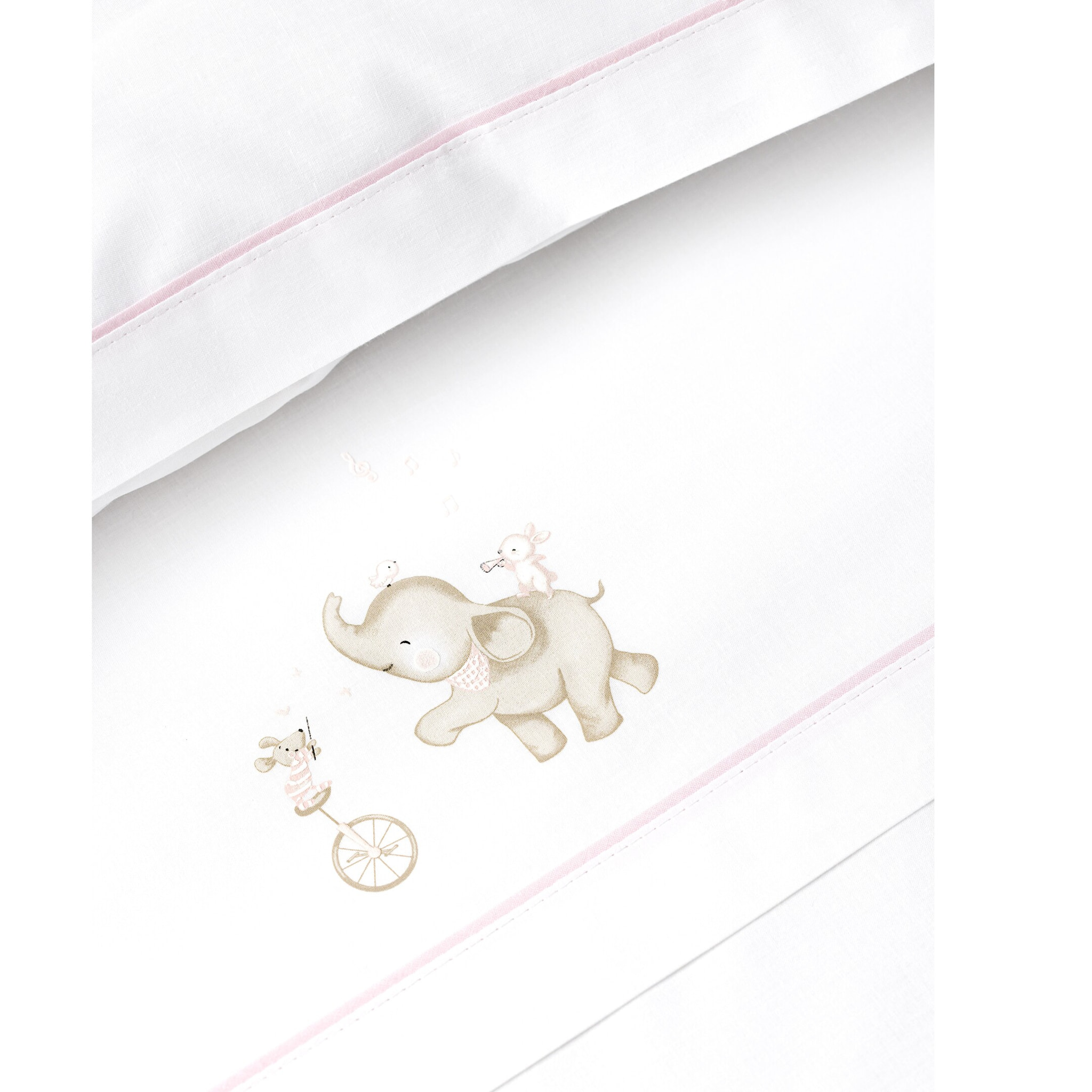 Sábanas Cuna y Kit  Peine con Cepillo de Don Algodón Music And Friends