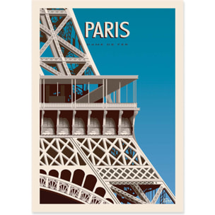 Affiche - Paris - TuroMemoriesStudio