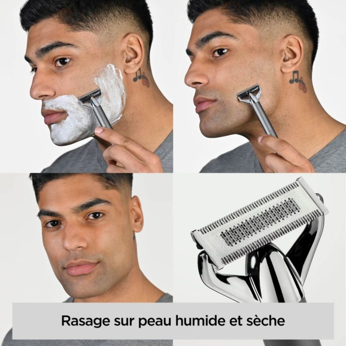 Tondeuse barbe BABYLISS OT996E X-Blade Super-X Metal tondeuse barbe et rasoir