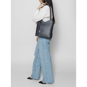 Zaino da donna in vera pelle - Modello Chanel - 28.0 x 25.0 x 9.0 cm