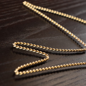 Déco murale Hirondelle fil laiton torsadé - Doré Vieilli