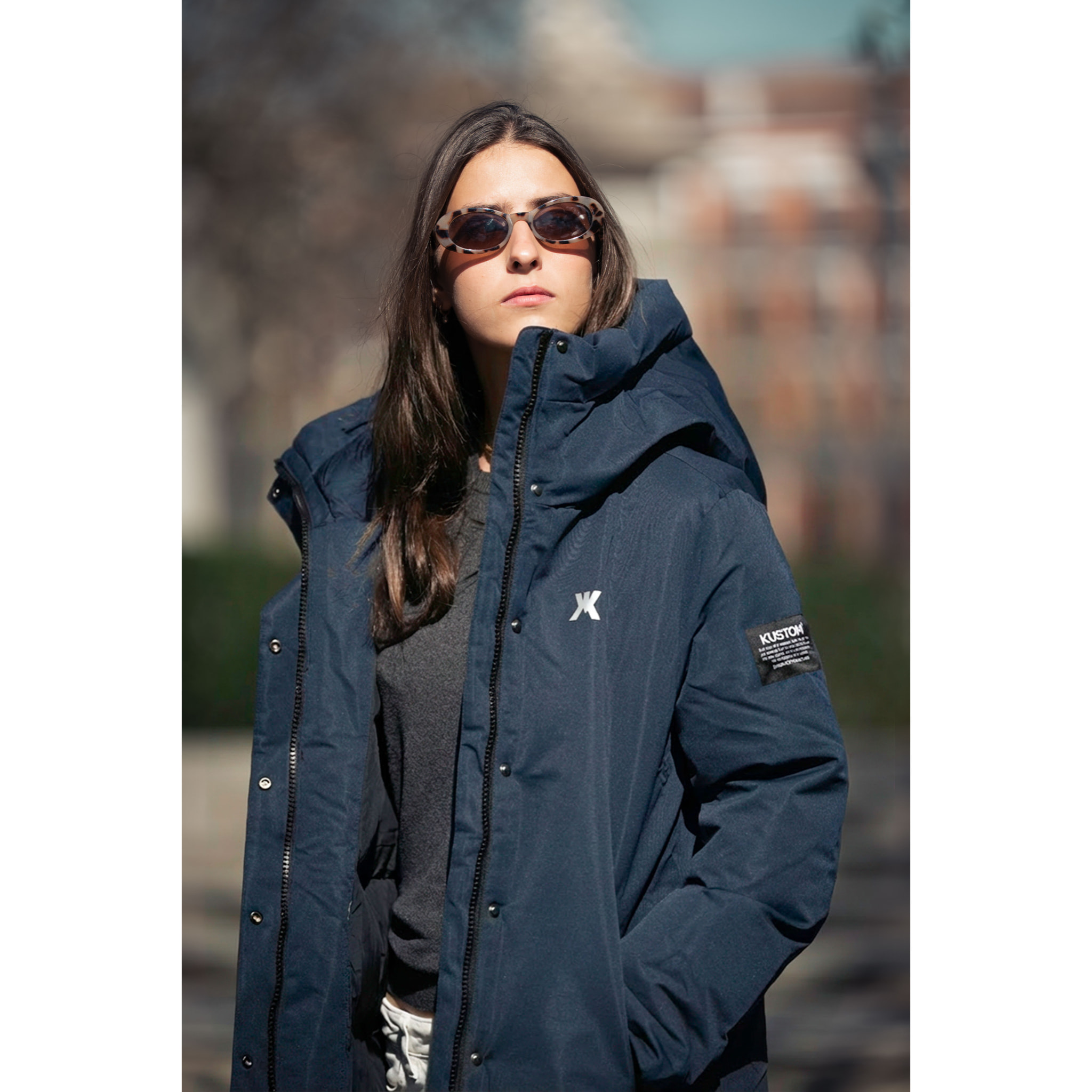 Chaqueta para mujer KUSTOM URBS-2W - Azul marino