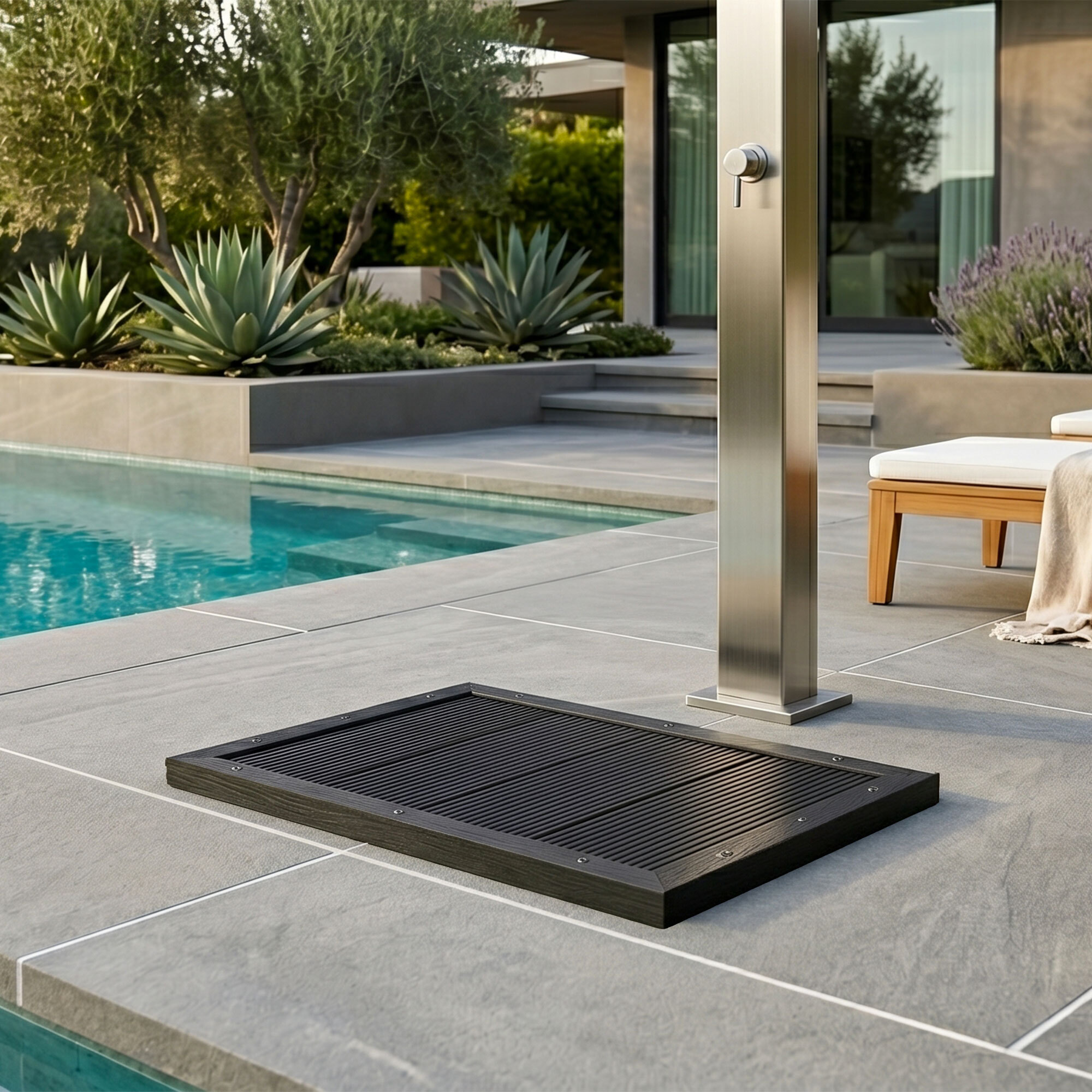 Dasar - Pedana Per Doccia Solare Da Giardino In Pvc