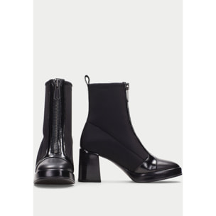 Botin Tokio Negro vino 7 cm